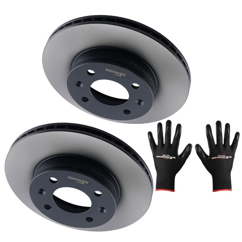 Brake disc front left - front,