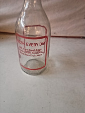 Milk bottle advertising - milk,