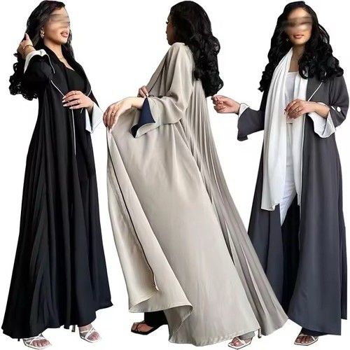 Women abaya pleated kimono - women,