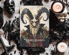 Gothic christmas card - gothic,