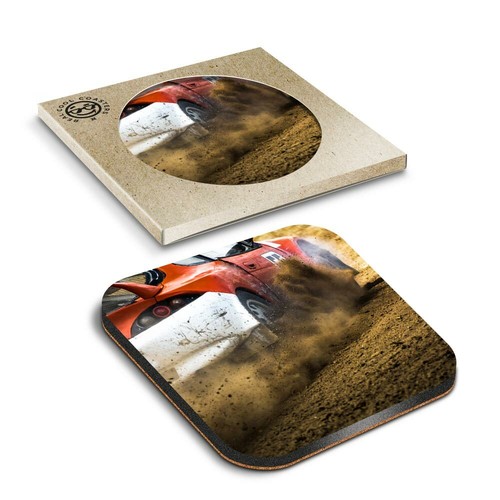 Boxed square coasters - square,