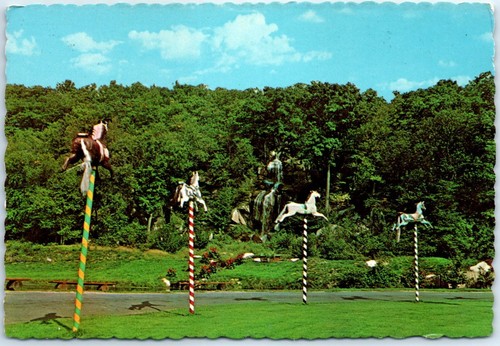 Colorful antique carousel