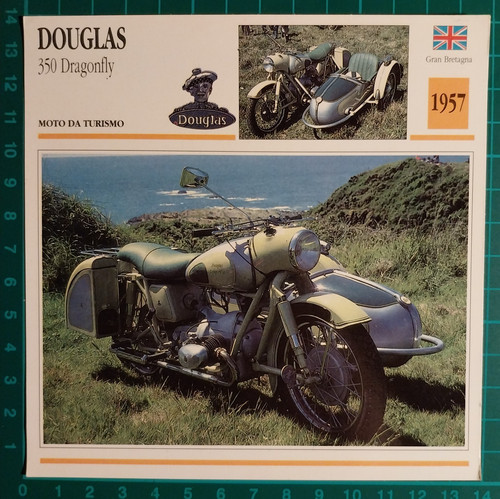 Photo moto douglas 350 - moto,