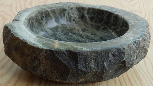 Serpentine vintage pin - vintage, dish