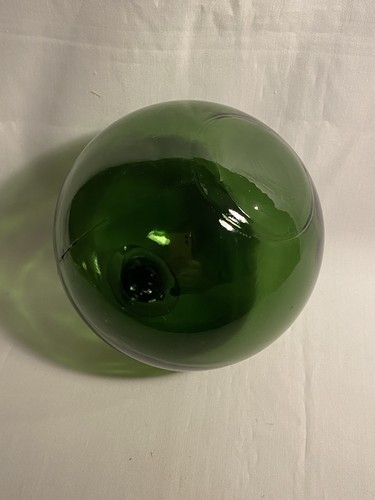 Vintage green glass - vintage, fishing
