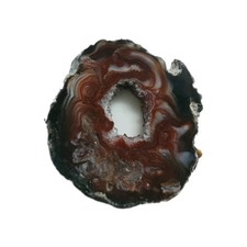  Agate Slice–Crystal Geode