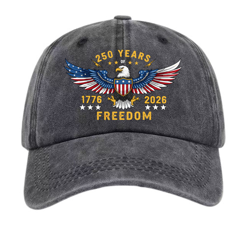 America 250 years freedom hat - years,