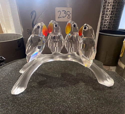 Swarovski crystal bird - crystal,