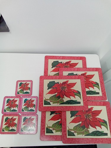 Vintage pimpernel poinsettia - vintage,