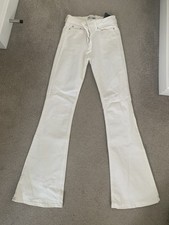 Zara White Jeans Size EUR 36