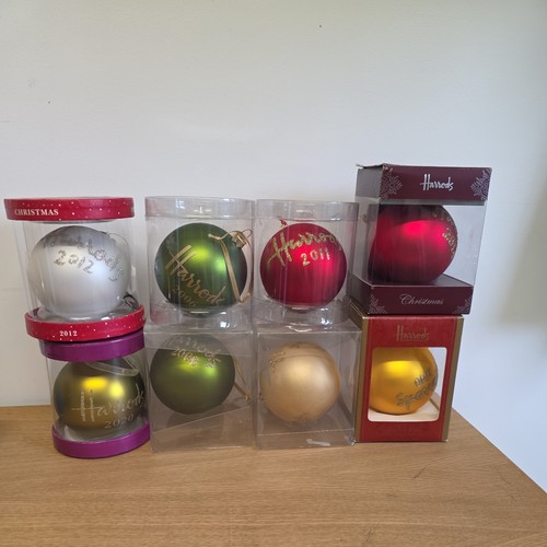 Harrods christmas baubles - x,
