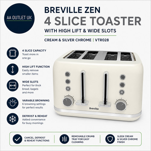Breville zen slice toaster - 4,