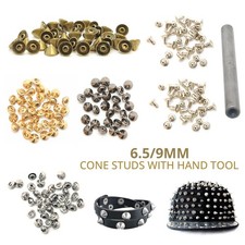 Punk Shape Studs 6.5mm 9mm for