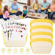 4 Playing Card Stands With 3