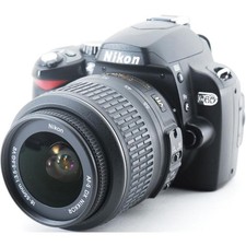 Nikon D60 DSLR Lens Kit Used Wi-Fi SD Card Ready to Use Smartphone Compatible JP