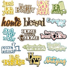 Warm Greetings Words Metal