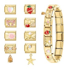 9mm Italian Charm Link Fits