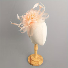 Floral Veil Mesh Fascinator