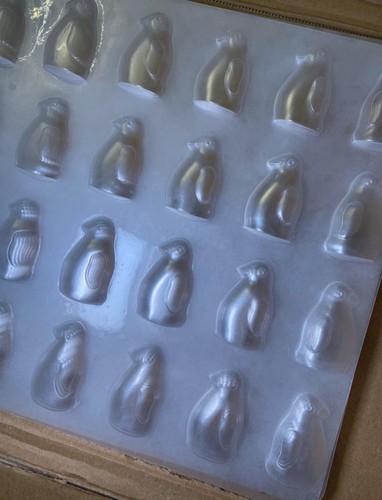 Penguin chocolate moulds - moulds, 34
