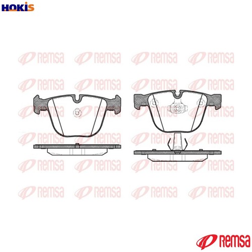 Brake pad set disc - pad,