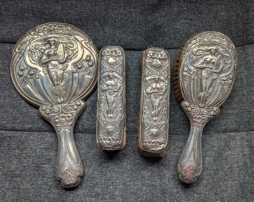 Antique art nouveau sterling - art,