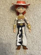 Toy Story Signature Collection Jessie Thinkway Toys Pull String Doll Yarn Hair