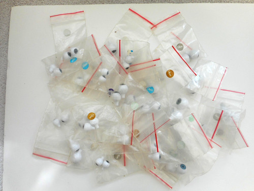 Plastic doll eyes mixed lot - doll, eyes,