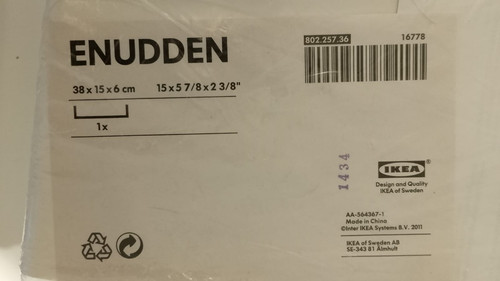 Unopened ikea enudden white - enudden,