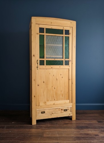 Antique pine large pantry - antique,