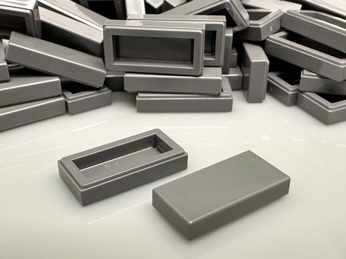 Lego tile 1x2 with groove - lego,