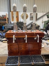 3 pull Angram box cabinet - 1/2 pint cylinder with porcelain handles