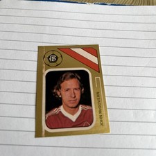 FKS GOLDEN COLLECTION Soccer Stars Sticker - J McGovern 232  Nottingham Forest  