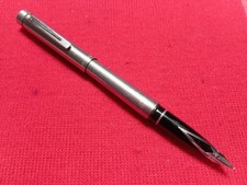 Shaffer Targa Fountain Pen. 1001. S/S Fine Nib. Cartridge. USA