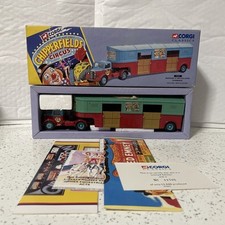 Corgi Classic 97887 Bedford O Articultated Horsebox Chipperfields Circus Ex Dis