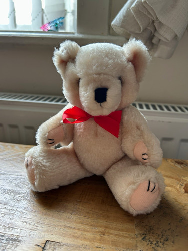 Vintage 80s beige plush - vintage,