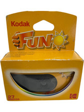 Kodak Fun Disposable Camera 35mm Film Single Use 27 Photos Expired