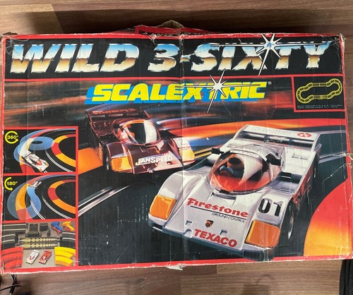 Vintage scalextric set - vintage,