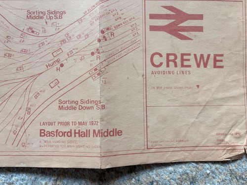 British rail crewe avoiding - rail,