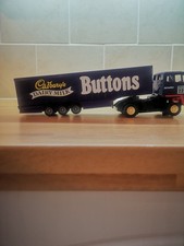 Scalextric Racing Rig with Dairy Milk toy trailer.