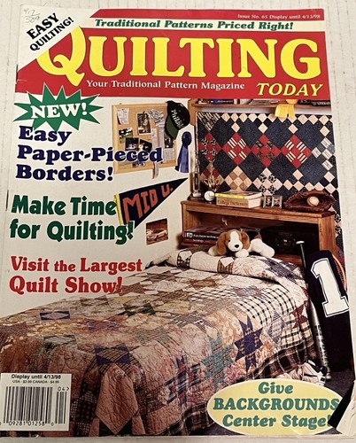 Quilting today magazine april - today,