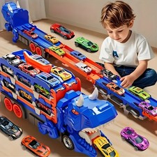 Truck Car Dinosaur Transport