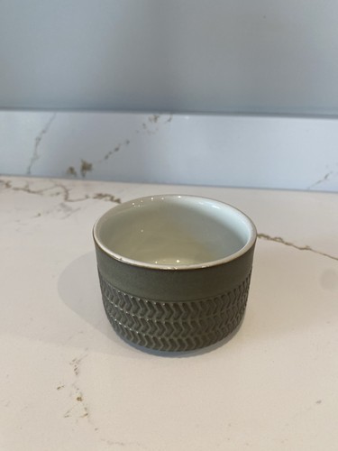 Denby chevron open sugar bowl - denby,