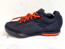 Giro Rumble WR Vibram soles men Cycling shoes Visually NEW Black/Orange UK7 EU41