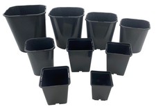 Square Plant Pots Rigid 7cm
