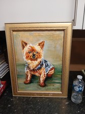 Yorkshire Terrier Painting On