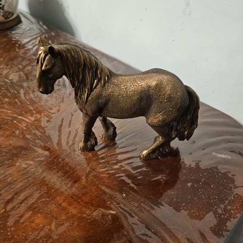 Small bronze colour horse - small,
