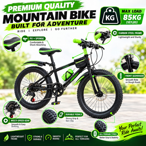 Inch mountain bike speed - bike,