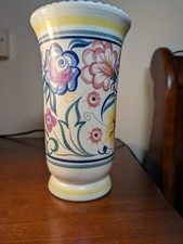 Poole pottery vase mid-century