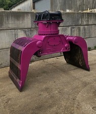 Northern Track Selector Grab - Skip Waste Demolition Use
