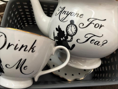 Disney teapot teacup - teapot, set